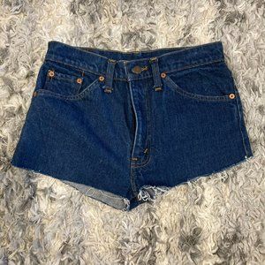 Size 29 Levi's Cutoff Shorts